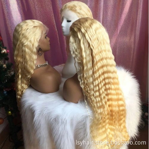 LSY Hair 13X4 13X6 Hd Transparent Swiss Lace Front Wigs Long Human Hair Glueless Brazilian Straight 100% Virgin Hd Full Lace Wig